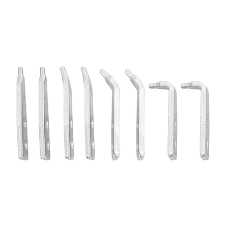 Urrea Set 4 pairs of spare Tips For Plier 361 0.120 Degree 361RKB